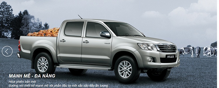 Toyota Hùng Vương giảm giá lớn toyota Hilux