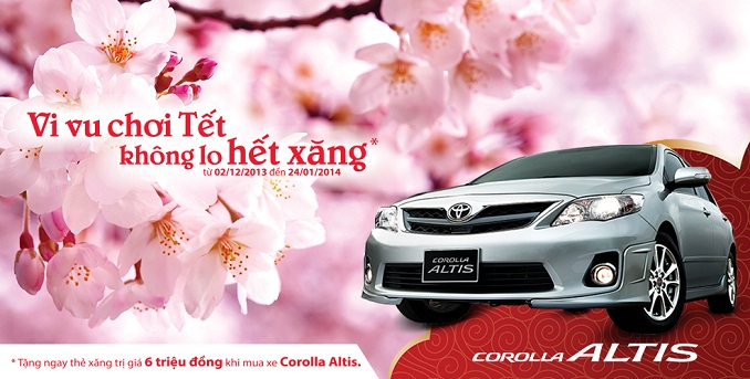 Toyota Việt Năn khuyến mãi tại toyota Hùng Vương