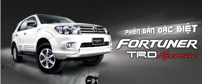 Toyota Fortuner trd 2014 tại toyota hung vuong